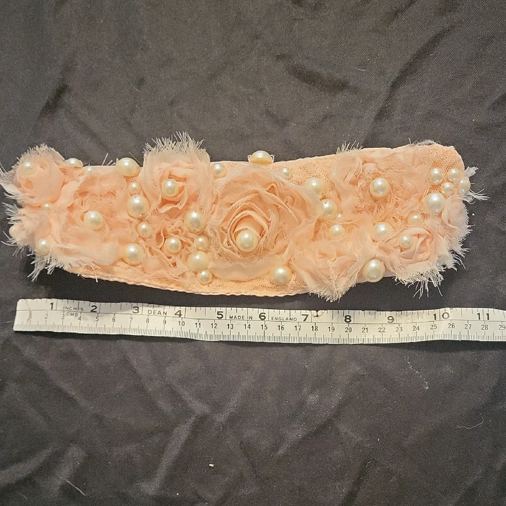 Elegant Pearl-Embellished Headband